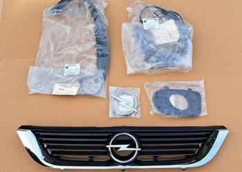 ZESTAW GRILL ZNACZEK TYŁ USZCZELKA LAMPY KRATKA OPEL VECTRA B 90505722