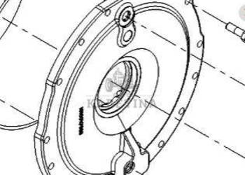 Fendt Vario 1038 1042 1046 1050 GEN 3 Pokrywa Hamulcy F530300200200
