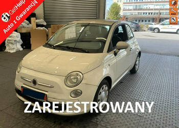 Fiat 500 Klimatyzacja/Isofix/Przebieg gwarant/Opony wielosezonowe/Okazja/Z…