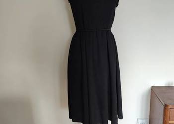 Czarna sukienka na ramiączkach H&M r. M-L
