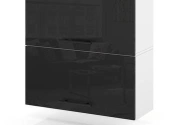 Szafka Kuchenna Wisząca Klapowa Modułowa 60cm Spremium Czarny Połysk
