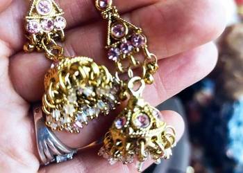 Kolczyki w stylu Bollywood indyjski Kolczyki w stylu Bollywood indyjski