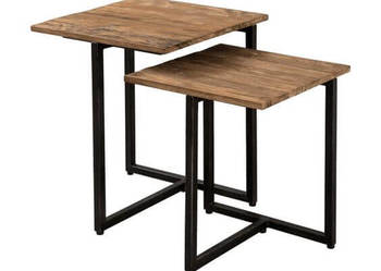 Ława Dębowa Loftowa DUO