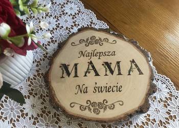 Podstawka pojedyncza z drewna