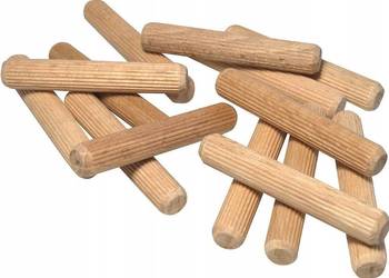 Kołki drewniane z buku 1 x 8cm