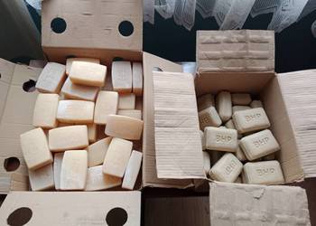 Stare Mydło Szare BHP - Zestaw 60 sztuk - LATA 90. - Global Pollena