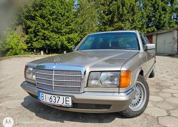 Mercedes klasa S W126 300se, benzyna, automat, 1986 rok