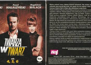 TWARZĄ W TWARZ SEZON PIERWSZY ODC 4,5,6