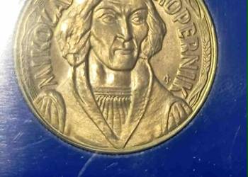 Moneta w st. men 10 zł z 1967 roku z M. Kopernikiem