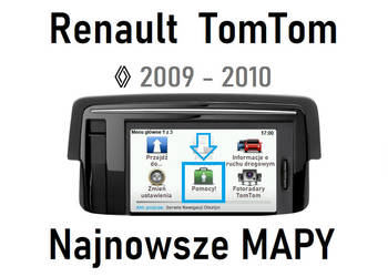 Mapa Renault 1160 Carminat TomTom 2025.11 Scenic Laguna Clio