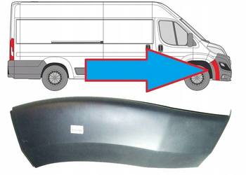 LISTWA ZDERZAKA PRZÓD PRAWA CITROEN JUMPER FIAT DUCATO PEUGEOT BOXER 2014 -