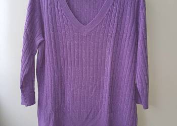 Sweter fiolet