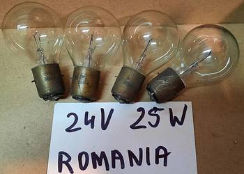 Żarówka żarówki 24 V 25 W , Romania , kolekcjonerskie