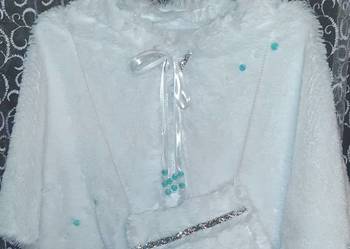 Pelerynka komunijna z torebką