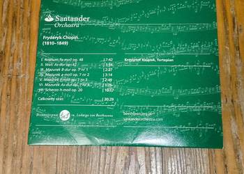 Fryderyk Chopin Santander Orchestra fortepian Krzysztof Książek
