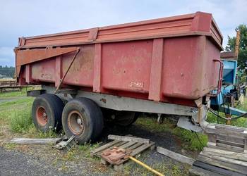 Przyczepa Tandem Bronimont 12T / Mocna!!!!/ Resory!!!!