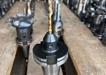 Uchwyt Oprawka FAH Germany SK40 Ø6×50 + wiertło TiN