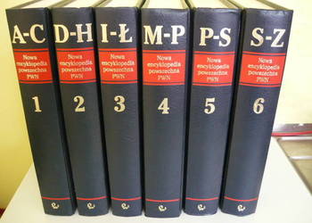 Książka Encyklopedia powszechna PWN 6 tomów