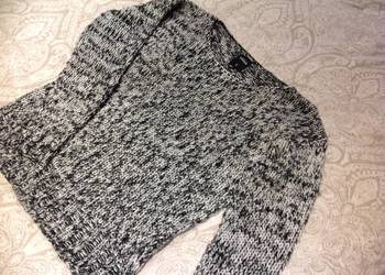 Sweter Damski DIVERSE rozm S- S/M Wełna Melanż