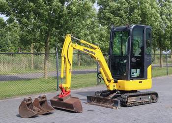 Komatsu PC16R-3HS (2017) – Gotowy do pracy minikoparka