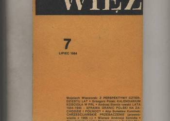 Więż miesięcznik nr 7 1984