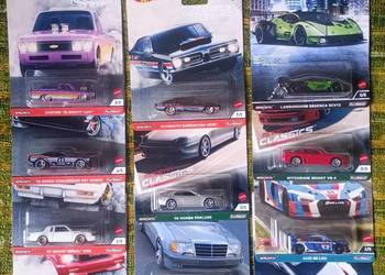 HOT WHEELS premium Power trip exotic Mattel 1/64 honda mercedes dodge