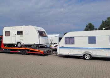 HOBBY Knaus Tec przyczepa kempingowa nie domek holendersk transport 1zł/km