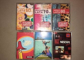 Zestaw kaset magnetofonowych NESCAFÉ – edycje promocyjne, kolekcjonerskie