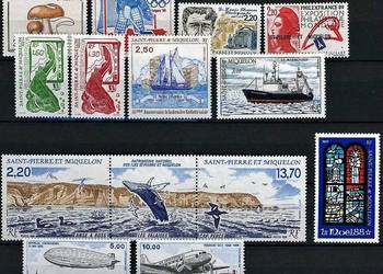 ST.PIERRE & MIQUELON 1986-1987-1988 MNH**