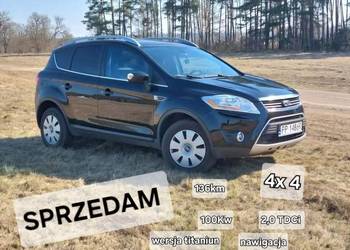 Ford Kuga 4x4 titanium panorama nawigacja kamera cofania