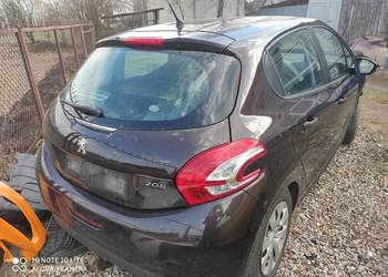 Błotnik tylny prawy peugeot 208
