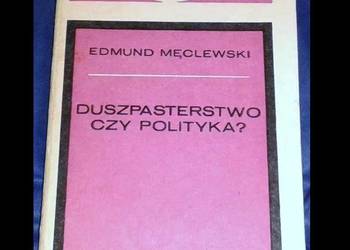 Duszpasterstwo czy polityka - Edmund Męclewski
