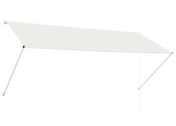 Markiza zwijana 300 x 150 cm kremowa WM-143767