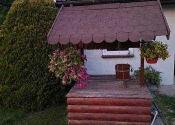 Obudowa studni drewniana
