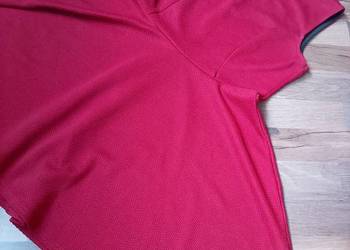 Bordowa sukienka na co dzień rozmiar L