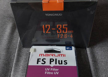 Obiektyw Yongnuo YN 12-35 mm f/2,8-4,0 Micro 4/3 + filtr UV Marumi