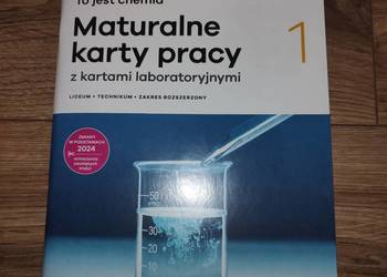 To jest chemia 1 maturalne karty pracy zakres rozszerzony