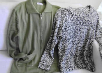 Tanio zestaw 2 swetry 40/42