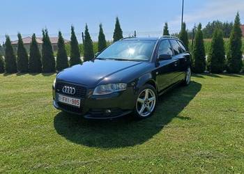 Audi A4 B7 S-Line 2.0 TDI 140 KM piękna sztuka Xenon 2007 rok zadbana