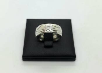 Srebrna obrączka próby 925 - 9,08g (Rozmiar 16)