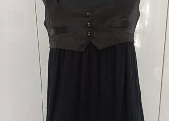 tunika z kamizelkowa górą