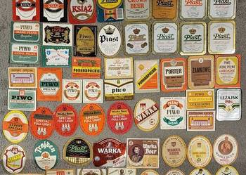 Etykiety piwne zestaw 288 etykiet piwnych głównych polskie i zagraniczne