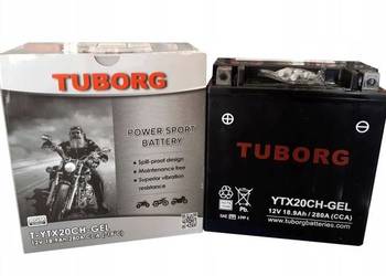 Akumulator żelowy Tuborg YTX20CH-GEL18.9Ah 280A