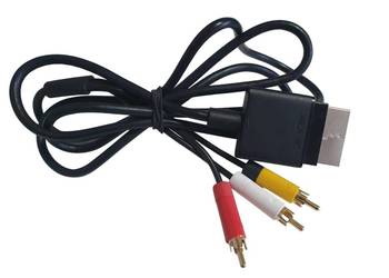 Oryginalny Kabel AV Chinch kompozytowego Xbox 360 Slim Xbox 1,8m Component