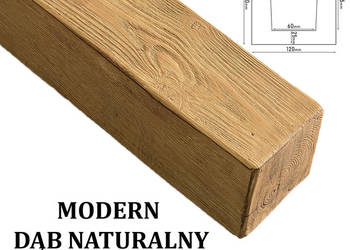 Belka Modern 12x12 cm DĄB NATURALNY