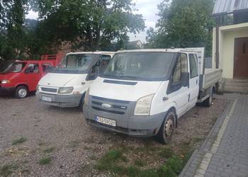 2x ford transit 2.4 doka dubel kabina