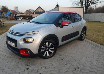 Citroen C3 1.2 Benzyna 82KM 75tys.km 2017r Raty Zamiana III (2016-)