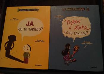 Dzieci filozofują ja i piękno i sztuka co to takiego. Cena za komplet!