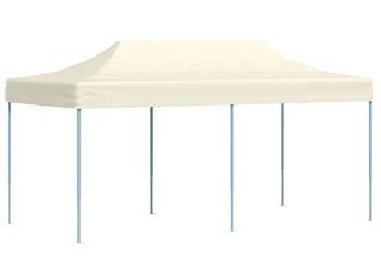 vidaXL Rozkładany namiot, pawilon 3 x 6 m, kremowy(SKU:42507)