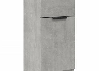 Szafka szarość betonu 30x30x70 cm materiał drewnopochodny WM-811123